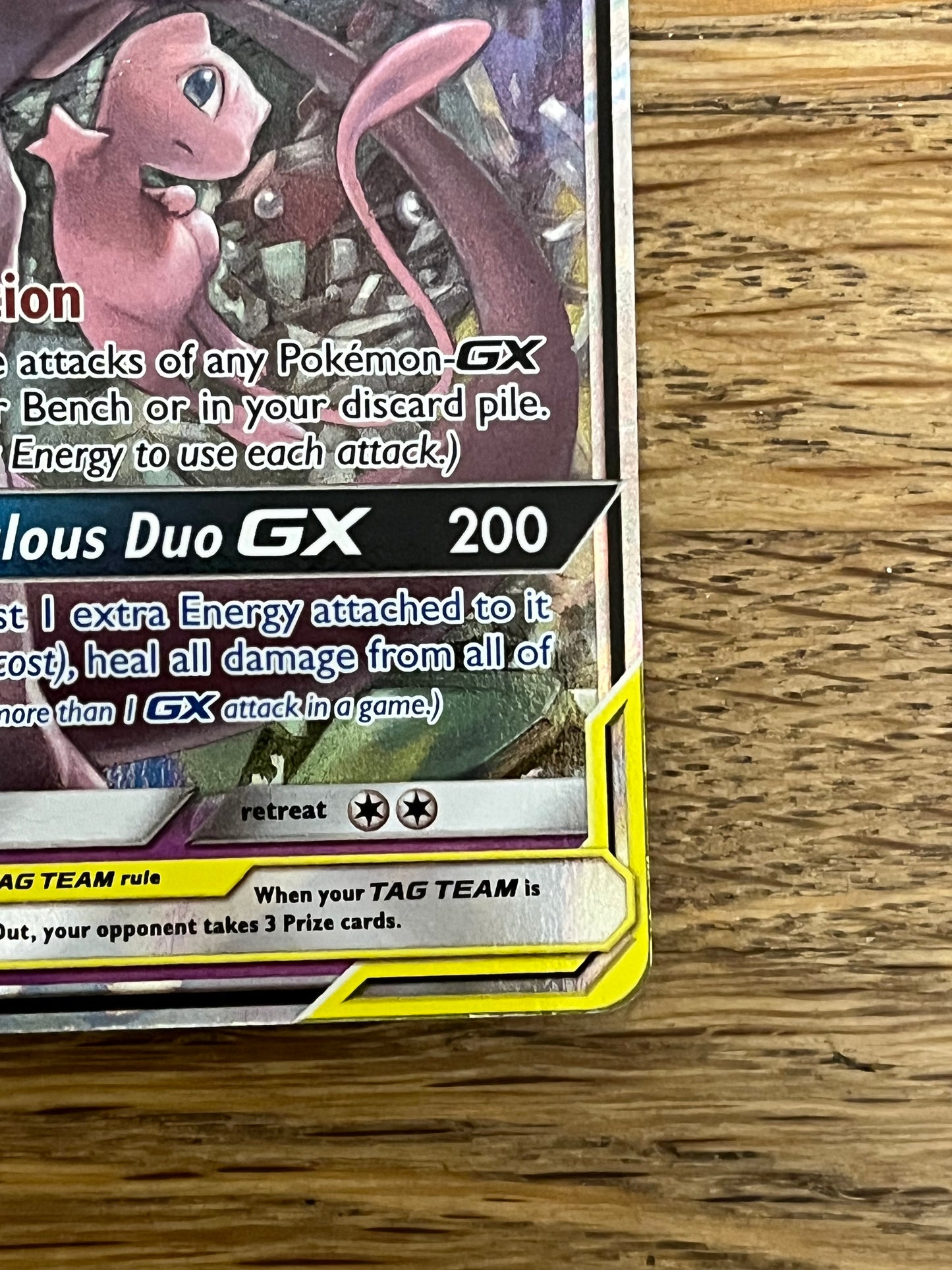 Mewtwo & Mew GX 71/236 Sun & Moon NM Single Pokémon Card