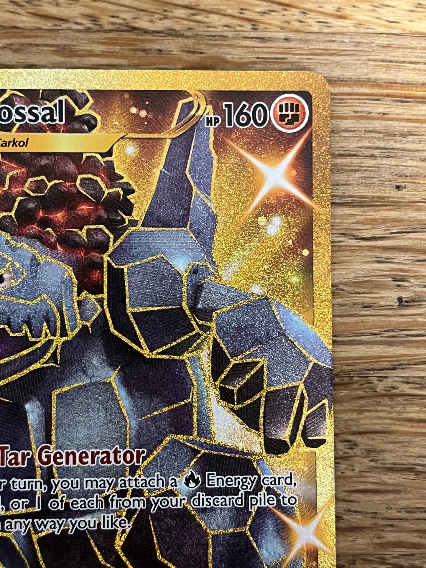 Coalossal 198/189 Hyper Rare Darkness Ablaze NM Single Pokémon Card