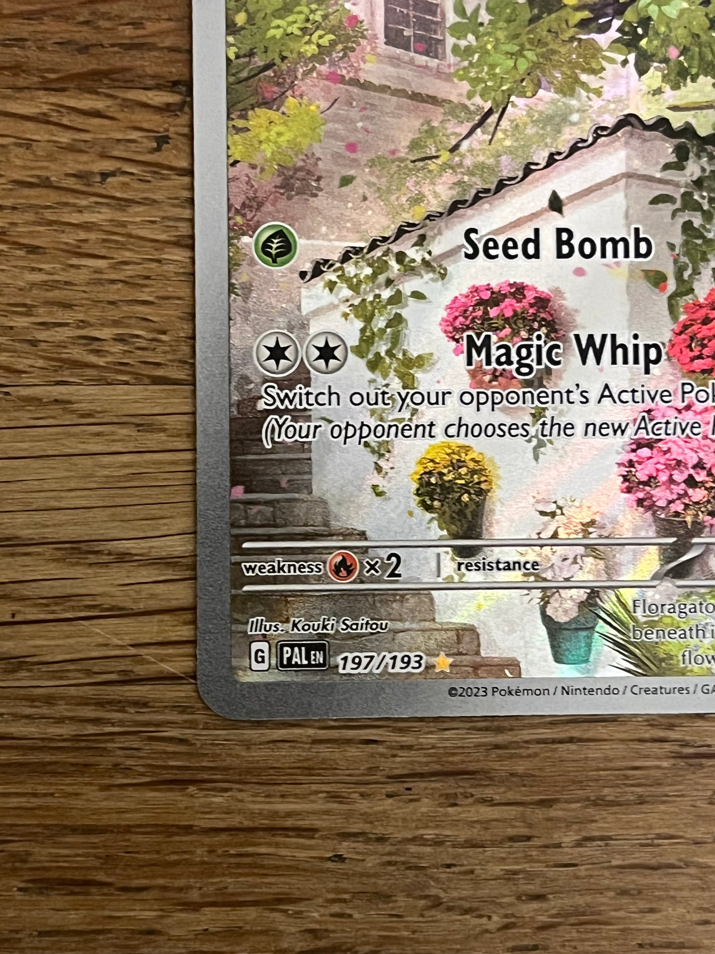 Floragato 197/193 Illustration Rare Paldea Evolved NM Single Pokémon Card