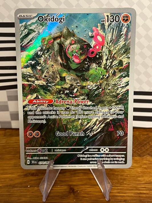 Okidogi 074/064 Illustration Rare Shrouded Fable NM Single Pokémon Card