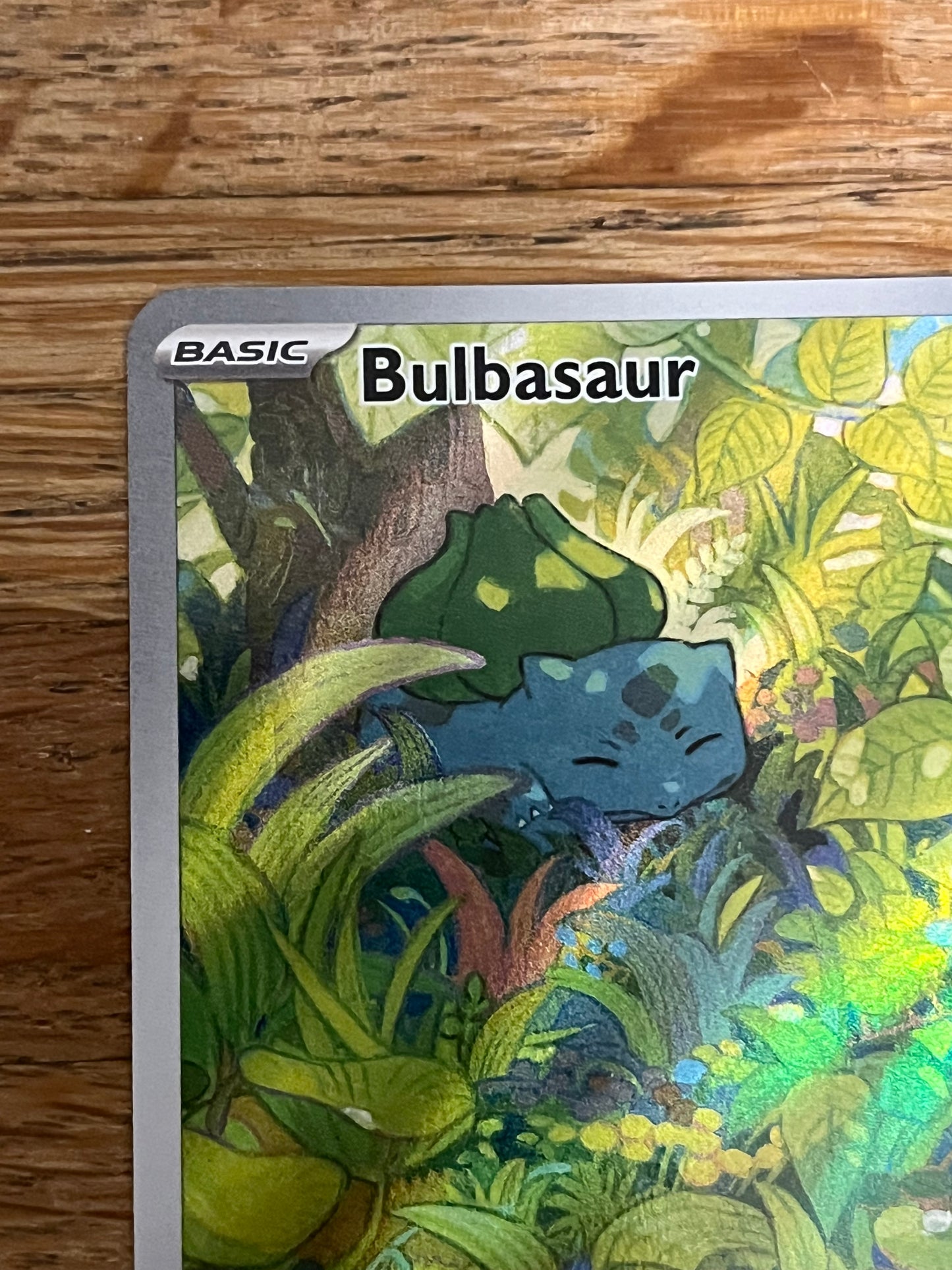Bulbasaur 166/165 Illustration Rare 151 NM Single Pokémon Card