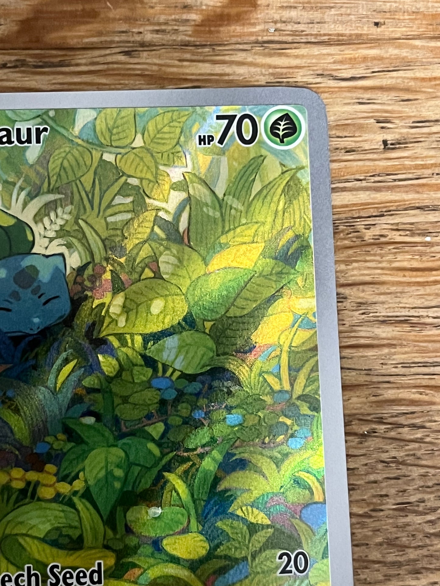 Bulbasaur 166/165 Illustration Rare 151 NM Single Pokémon Card