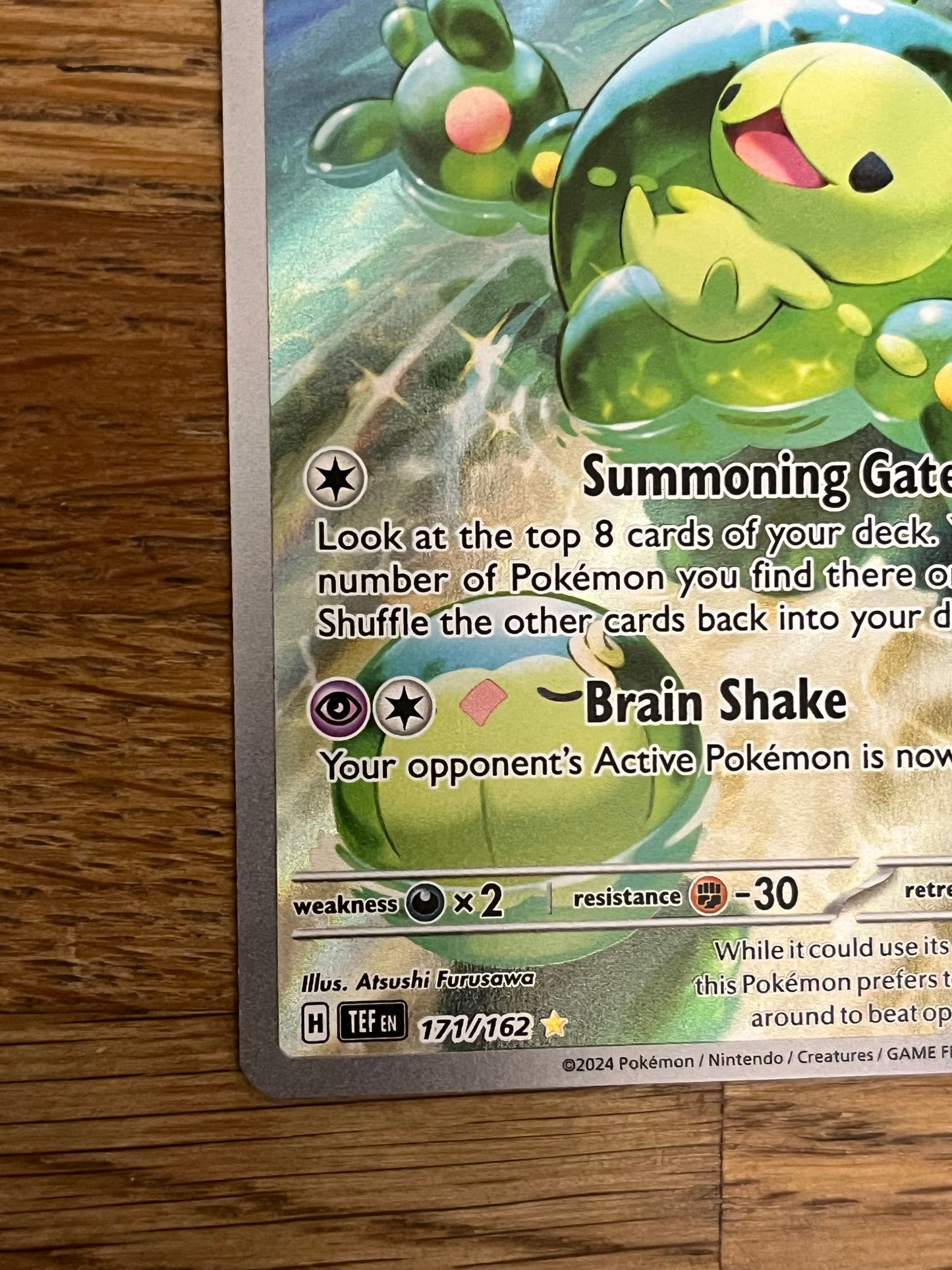 Reuniclus 171/162 Illustration Rare Temporal Forces NM Single Pokémon Card