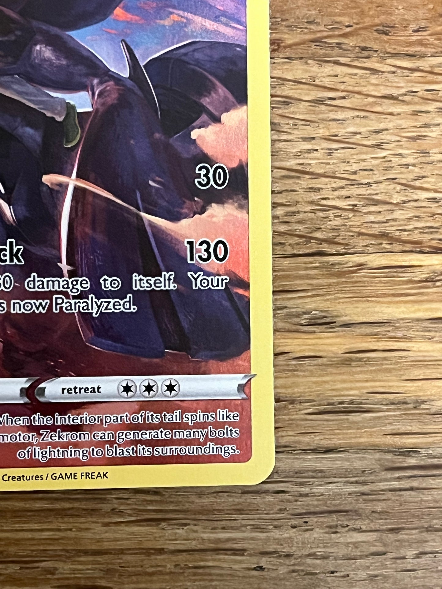 Zekrom TG05/TG30 Illustration Rare Brilliant Stars NM Single Pokémon Card