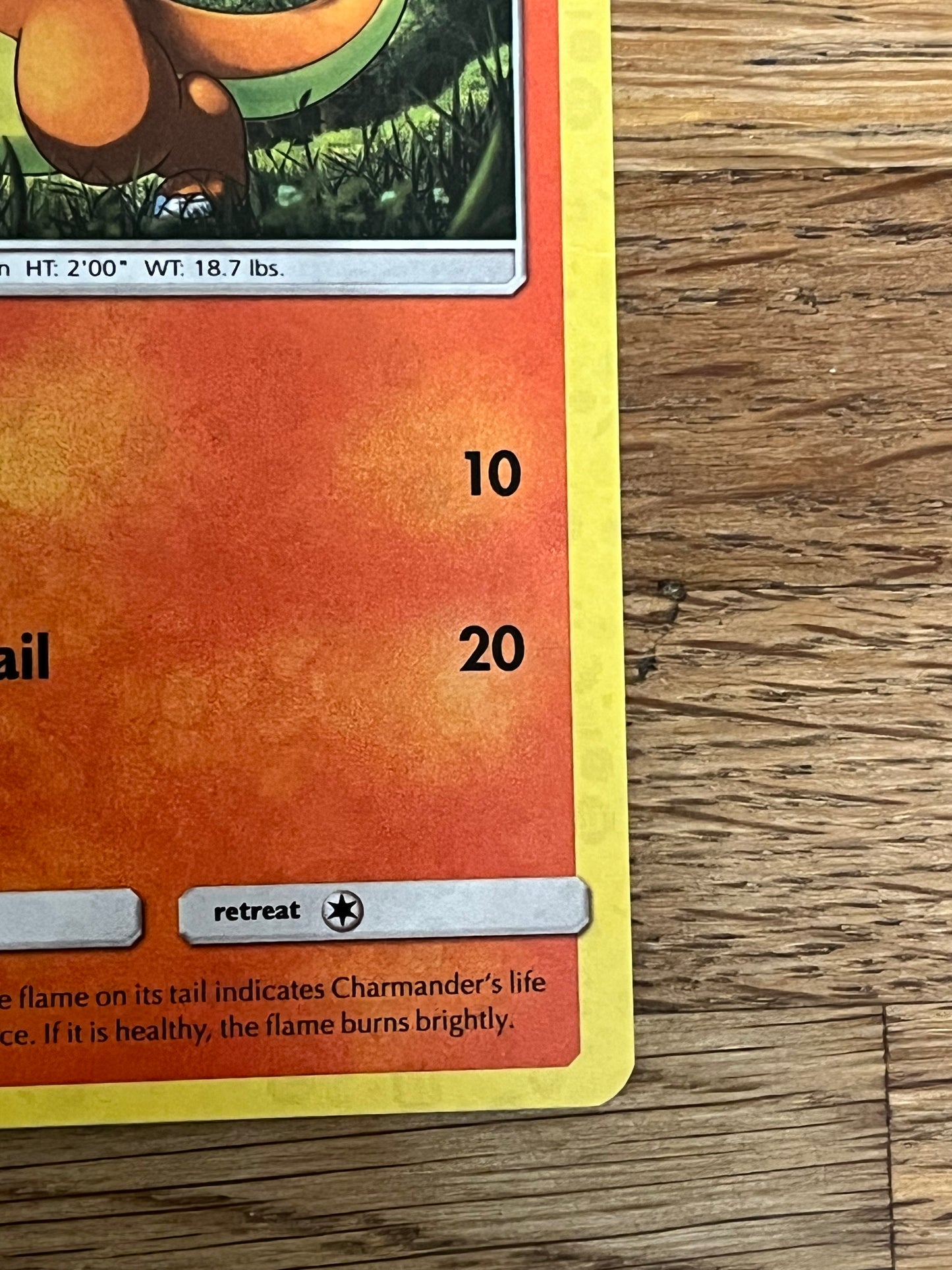 Charmander 18a/147 Holo Burning Shadows NM Single Pokémon Card