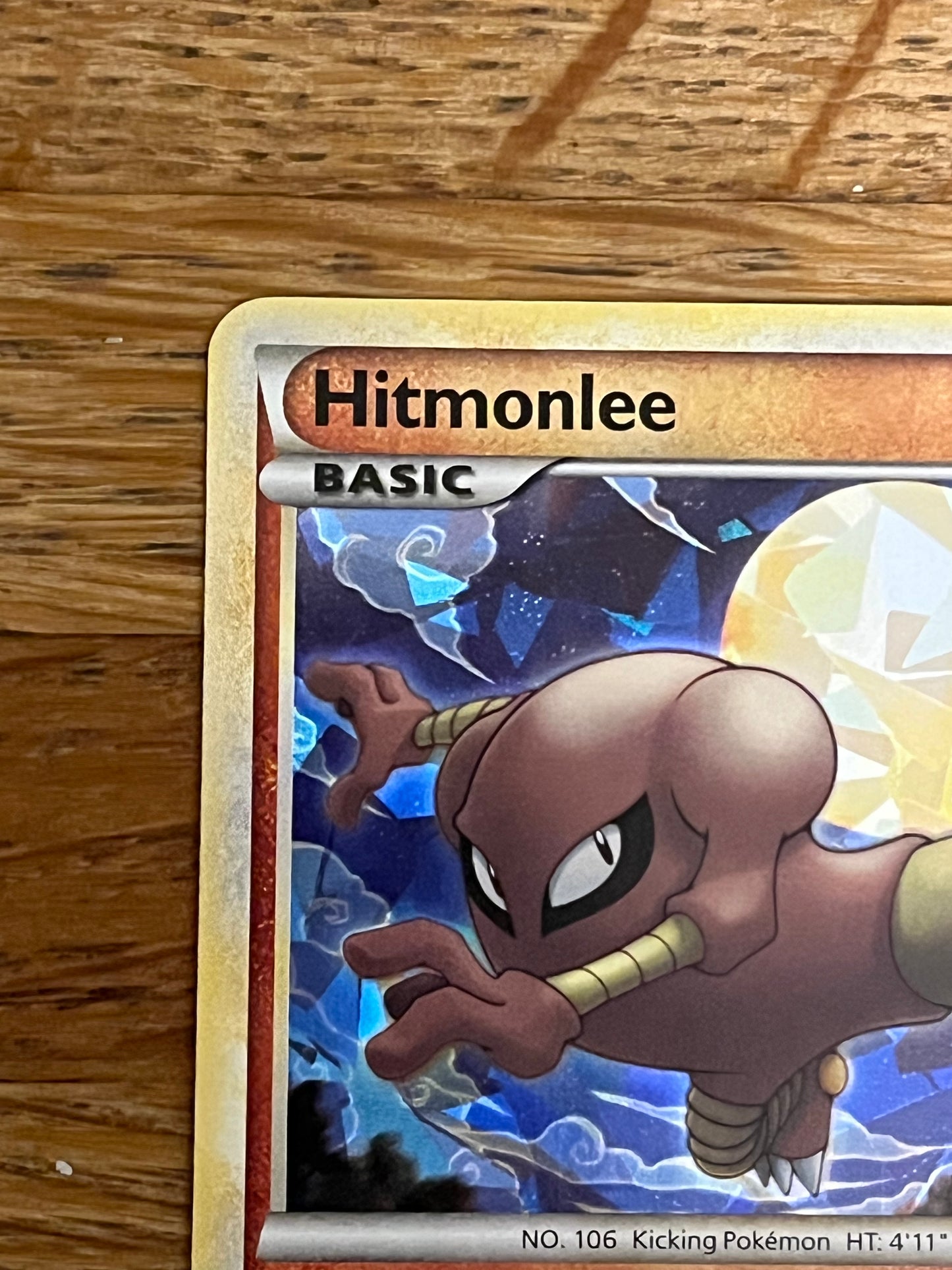 Hitmonlee HGSS25 Black Star Promo NM Single Pokémon Card