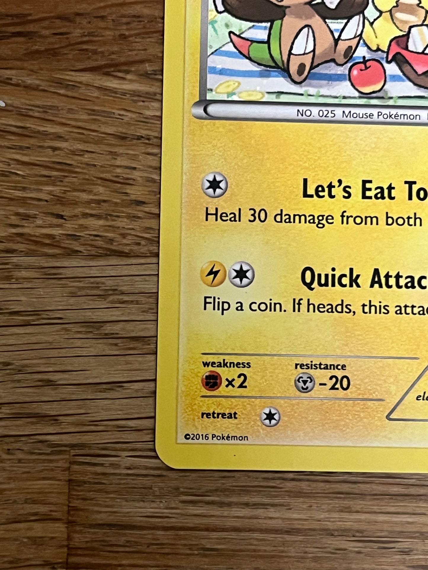 Pikachu XY95 Black Star Promo NM Single Pokémon Card