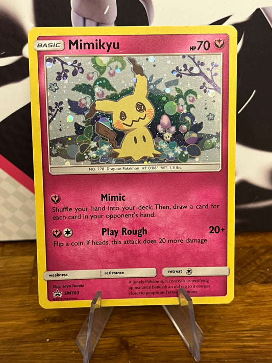 Mimikyu Holo SM163 Black Star Promo NM /Single Pokémon Card