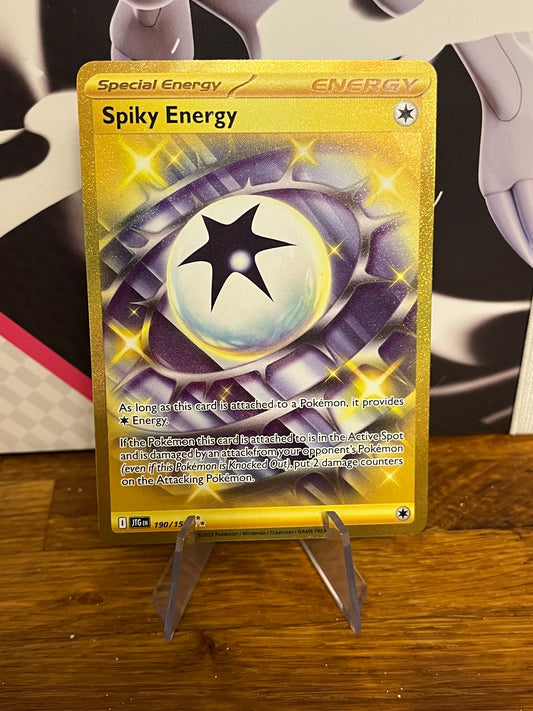 Spiky Energy Hyper Rare 190/159 Journey Together NM Single Pokémon Card