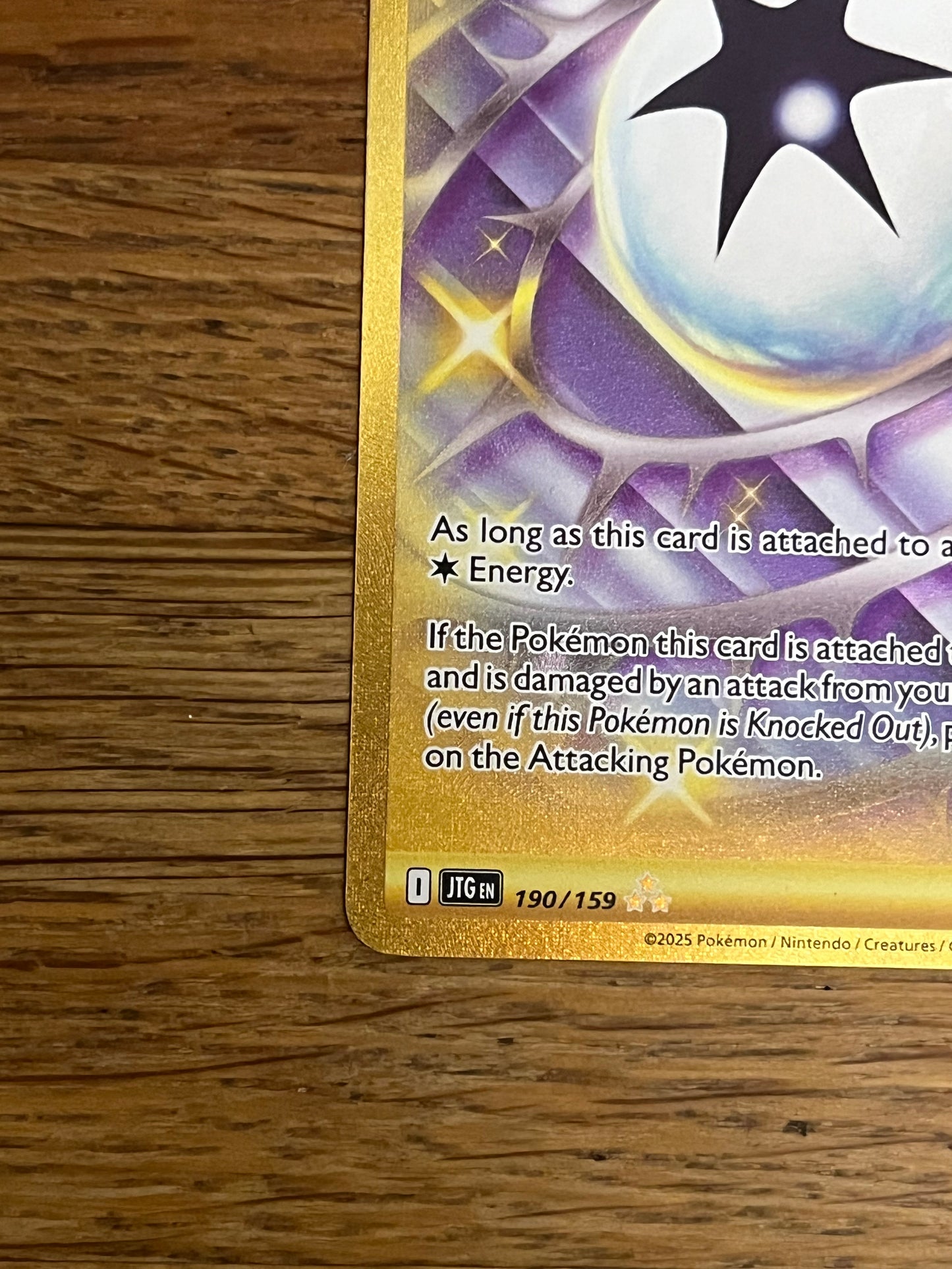 Spiky Energy Hyper Rare 190/159 Journey Together NM Single Pokémon Card
