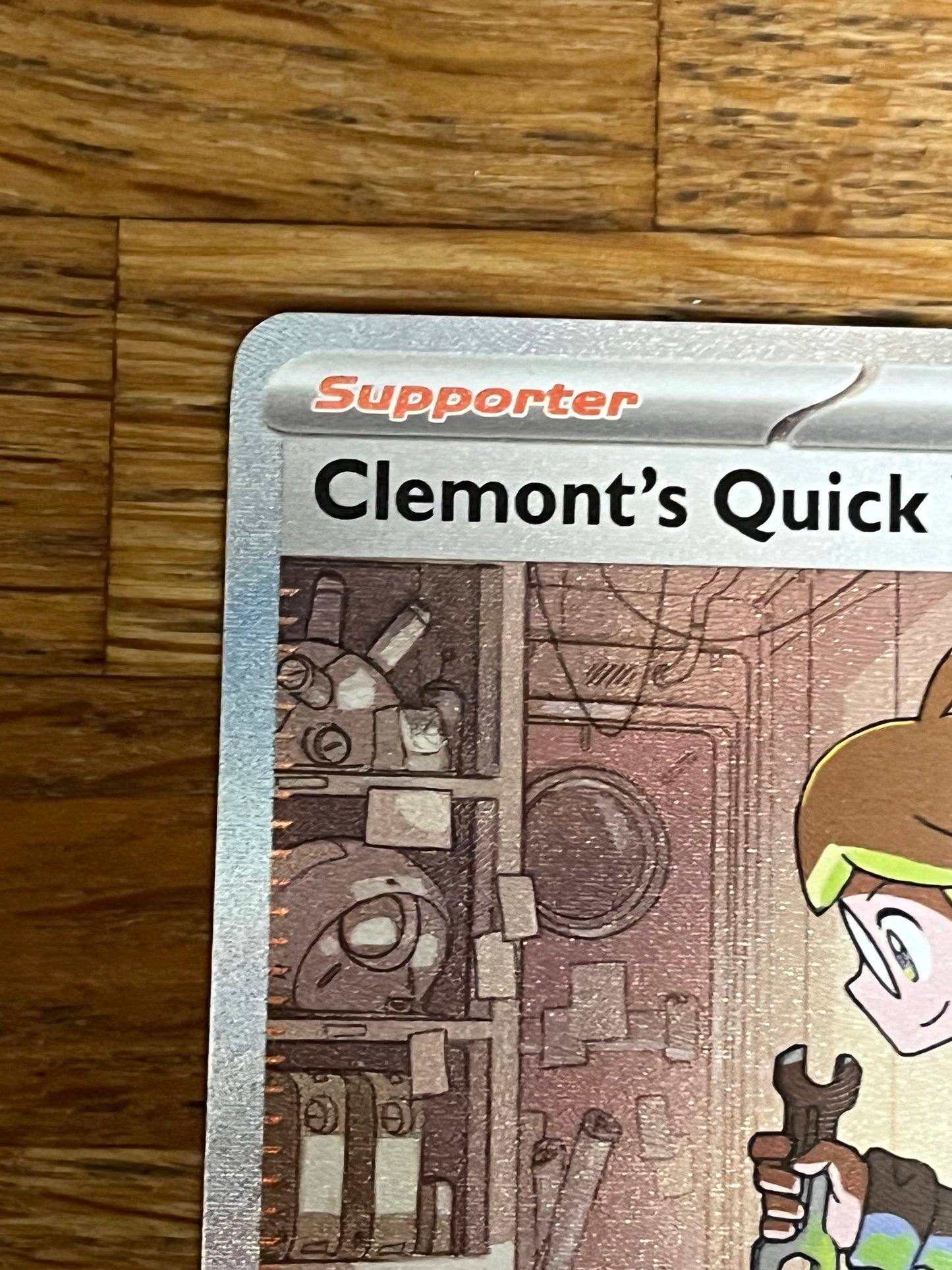 Clemont's Quick Wit Special Illustration Rare 243/191 Surging Sparks NM Single Pokémon Card