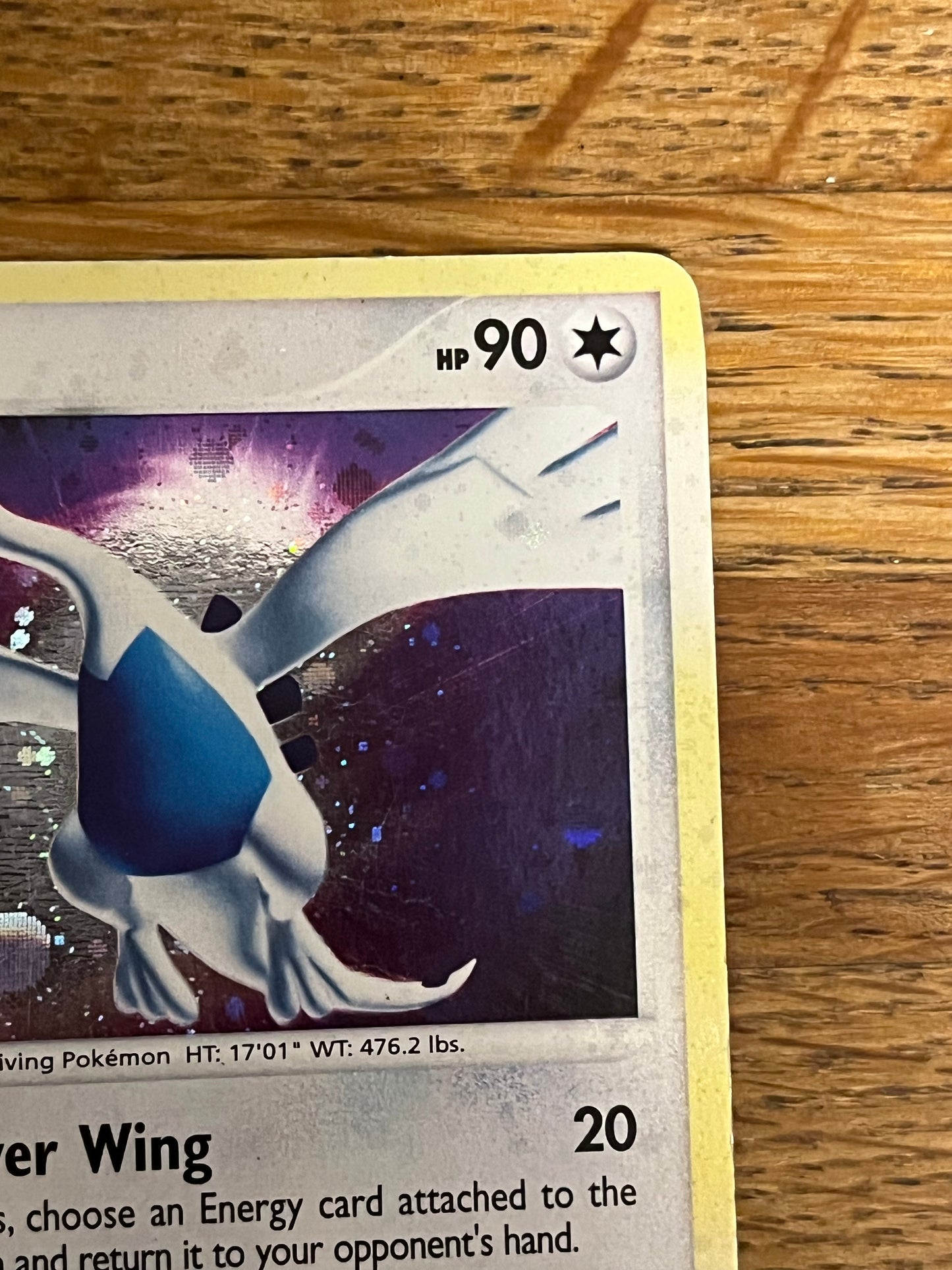 Lugia Holo LV.43 14/132 Secret Wonders LP Single Pokémon Card