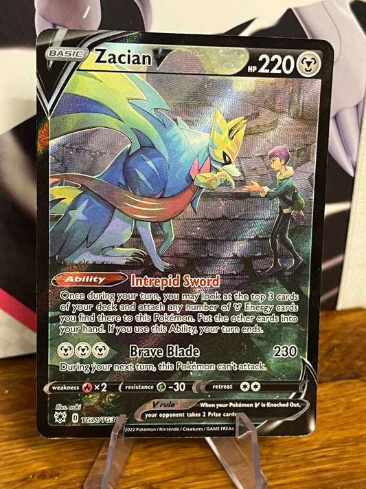 Zacian V TG21/TG30 Astral Radiance NM Single Pokémon Card
