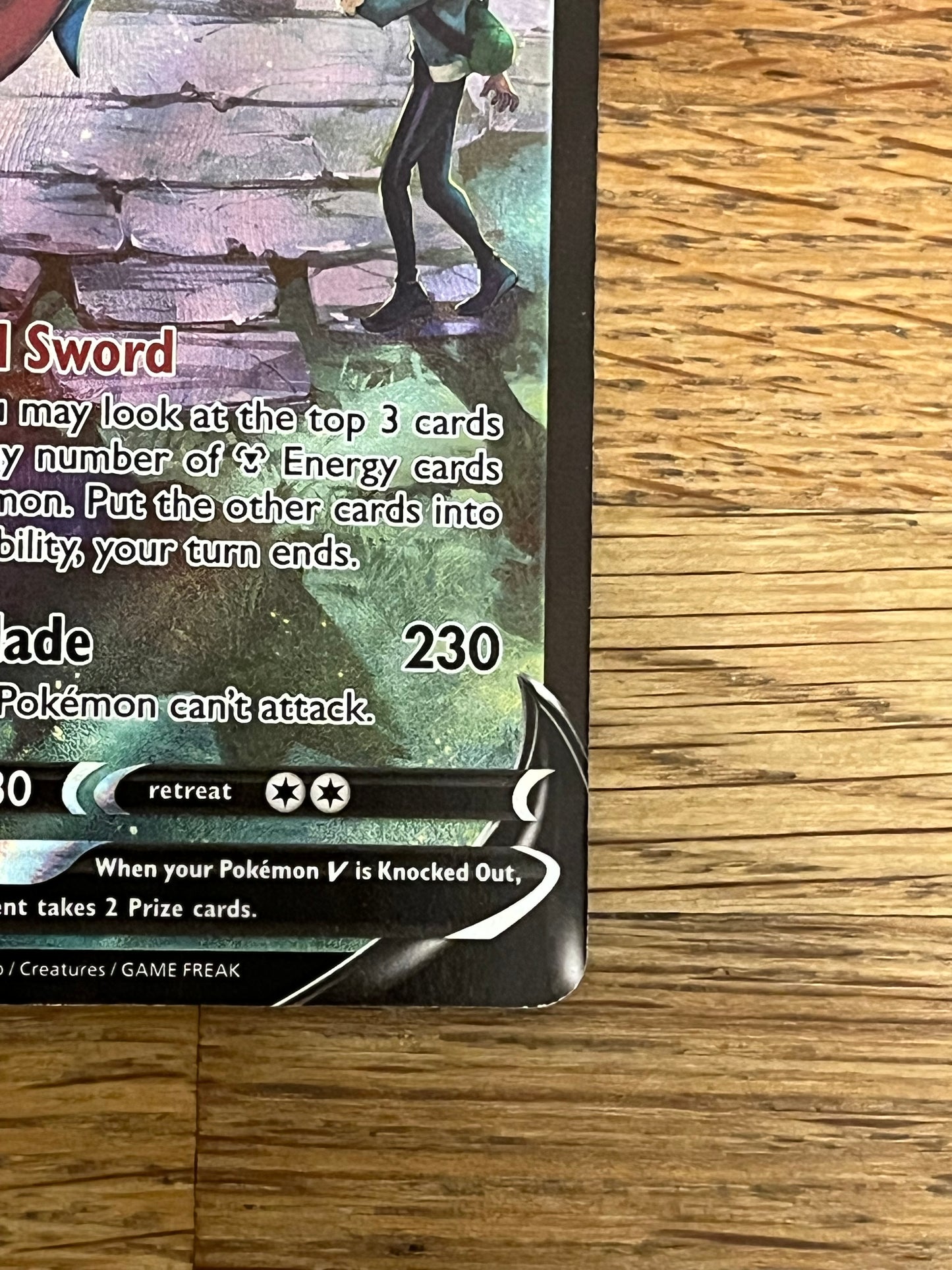 Zacian V TG21/TG30 Astral Radiance NM Single Pokémon Card