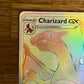 Charizard GX Rainbow Rare 150/147 Burning Shadows HP Single Pokémon Card *Check Photos*