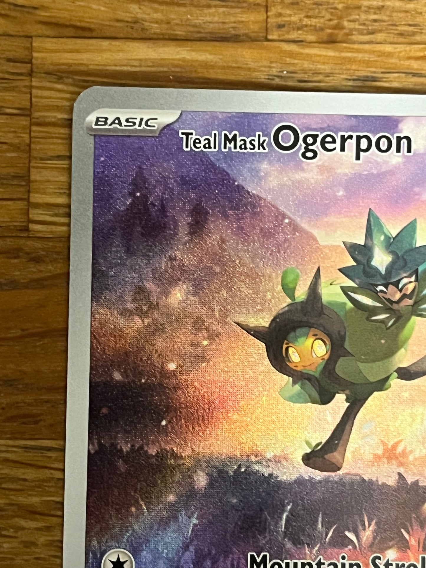 Teal Mask Ogerpon 123 Black Star Promo Pokémon Center NM Single Pokémon Card