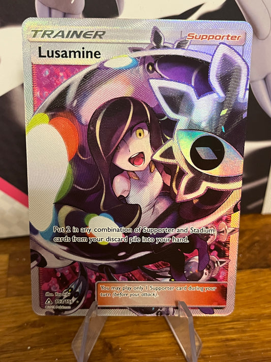 Lusamine 153/156 Ultra Prism NM Single Pokémon Card