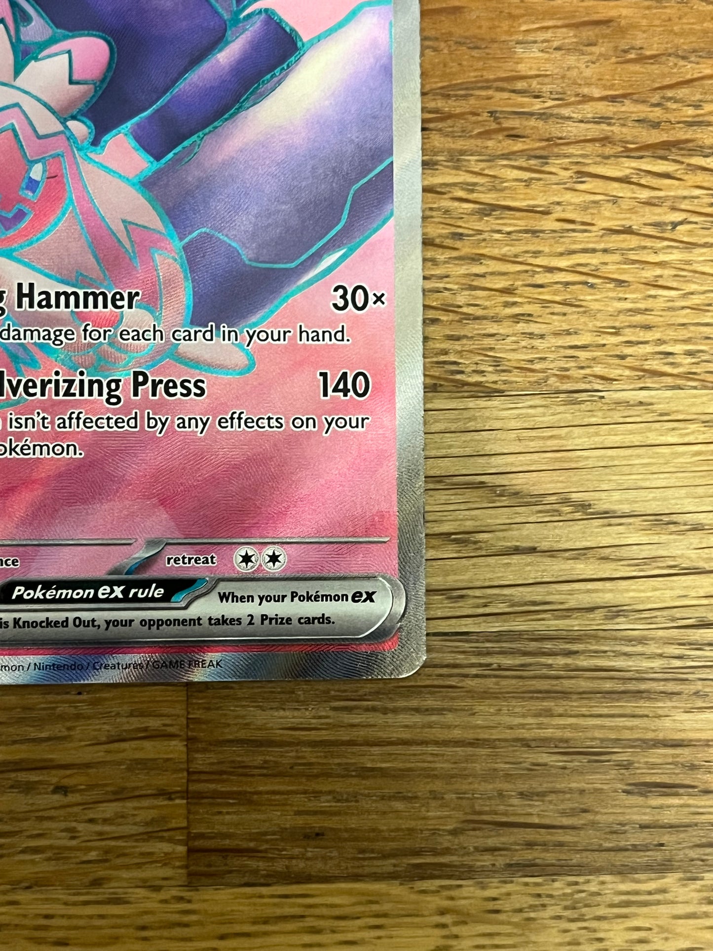 Tinkaton EX Special Illustration Rare 240/193 Paldea Evolved NM Single Pokémon Card