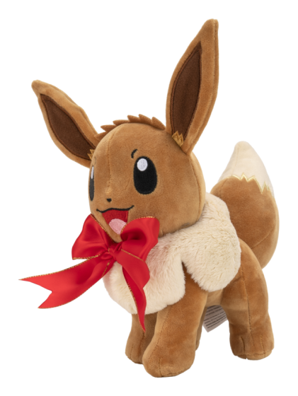 Pokémon Plush - Seasonal Eevee With Bow