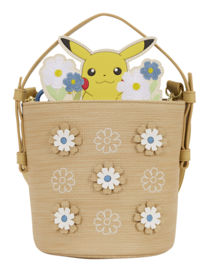 Pokemon Floral Pikachu Crossbody Bag