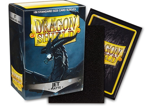 Dragon Shield Matte - Jet (100 ct. in box)