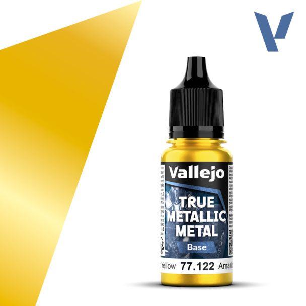Vallejo True Metallic Metals - Radiant Yellow (Base)