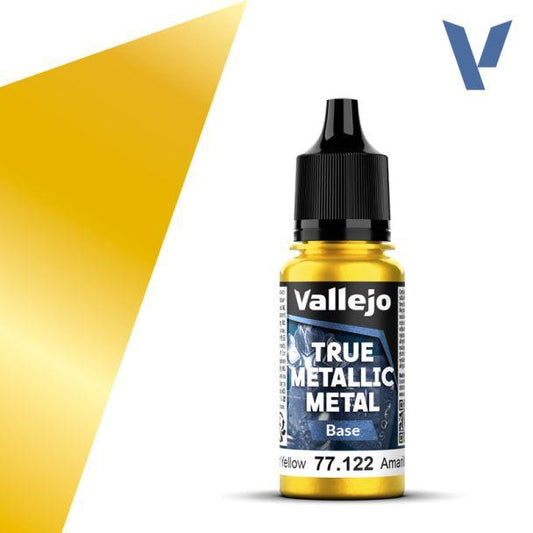 Vallejo True Metallic Metals - Radiant Yellow (Base)