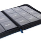 9 Pocket Exo Tec Zip Binder - Royal Blue