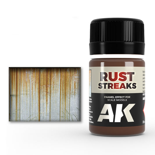 AK Weathering Paints - Rust Streaks