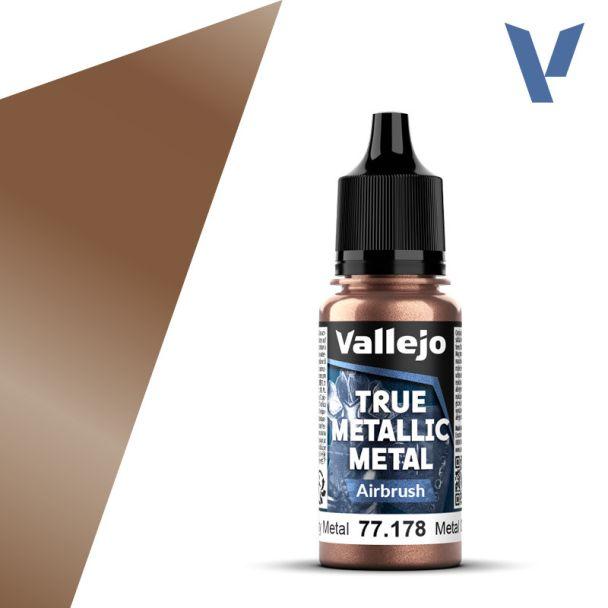 Vallejo True Metallic Metals - Rusty Metal (Airbrush)