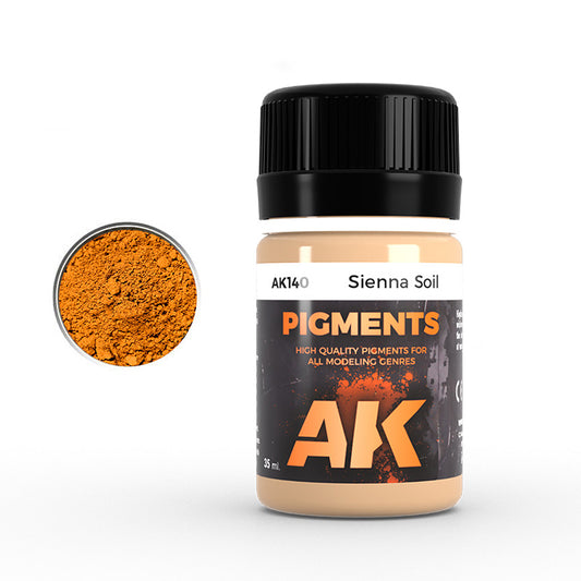 AK Weathering Paints - Sienna Soil Pigment