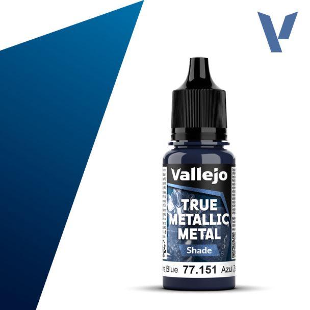 Vallejo True Metallic Metals - Sapphire Blue (Shade)
