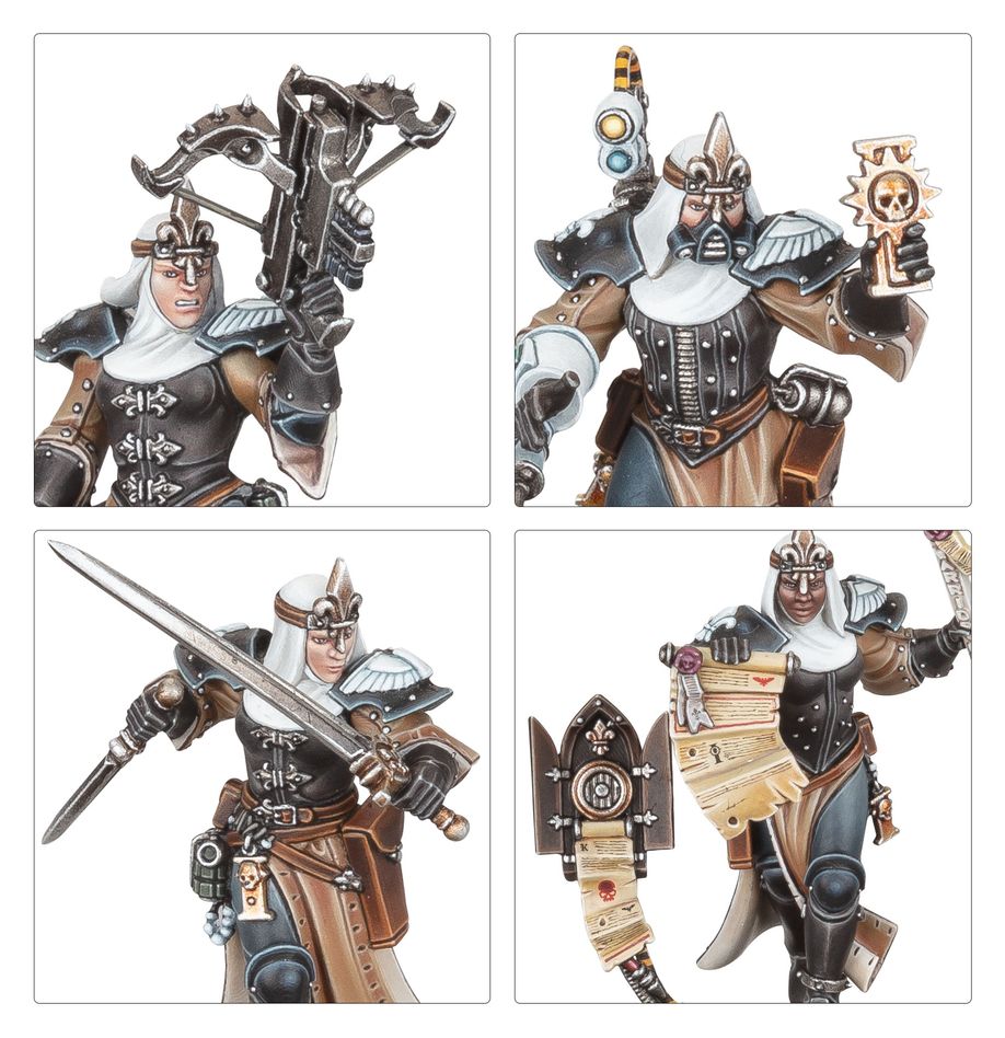 Adepta Sororitas - Sisters Novitiate Squad