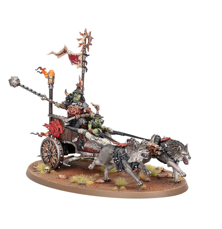 Gloomspite Gitz - Snarlboss On WarWheela