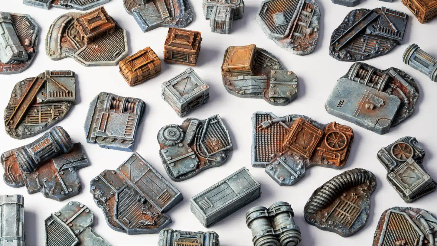 Basing Bits - Spaceship Corridor
