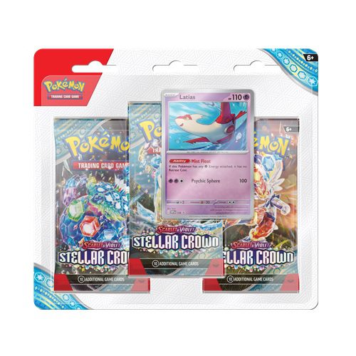 Stellar Crown 3 Booster Blister Pack With Latias