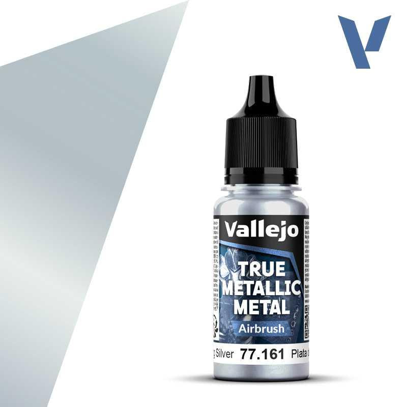 Vallejo True Metallic Metals - Sterling Silver (Airbrush)
