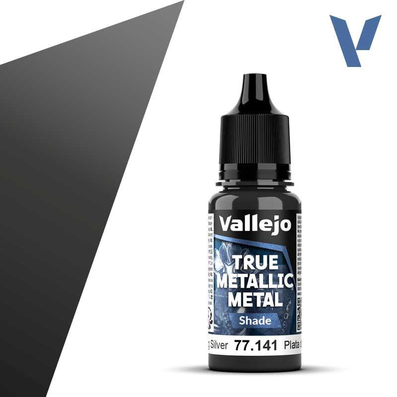 Vallejo True Metallic Metals - Sterling Silver (Shade)
