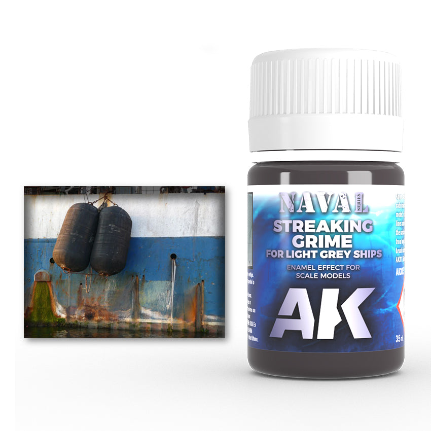 AK Weathering Paints - Grime For Light Grey Ships