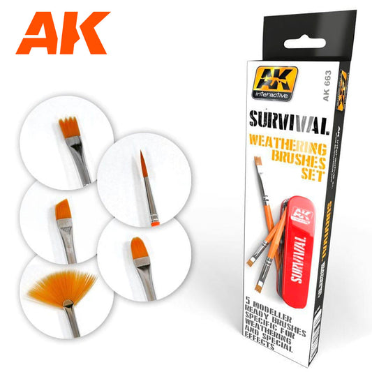 AK - Survival Weathering Brush Set