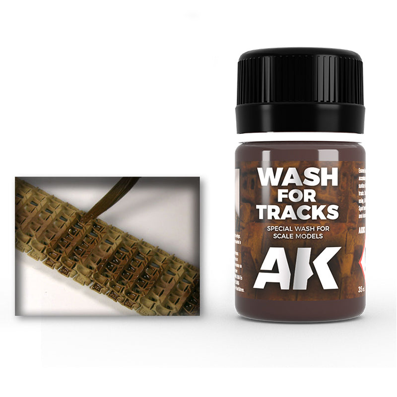 AK Weathering Paints - Track Wash