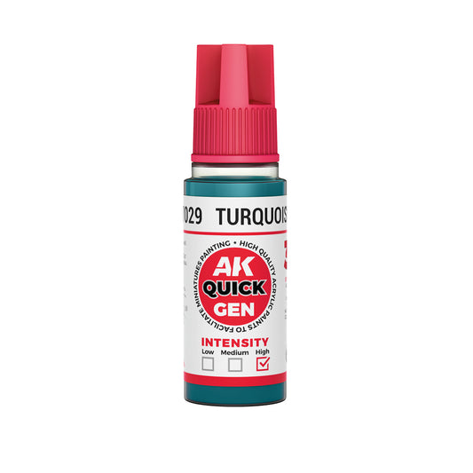 AK Quick Gen Color - Turquoise Blue