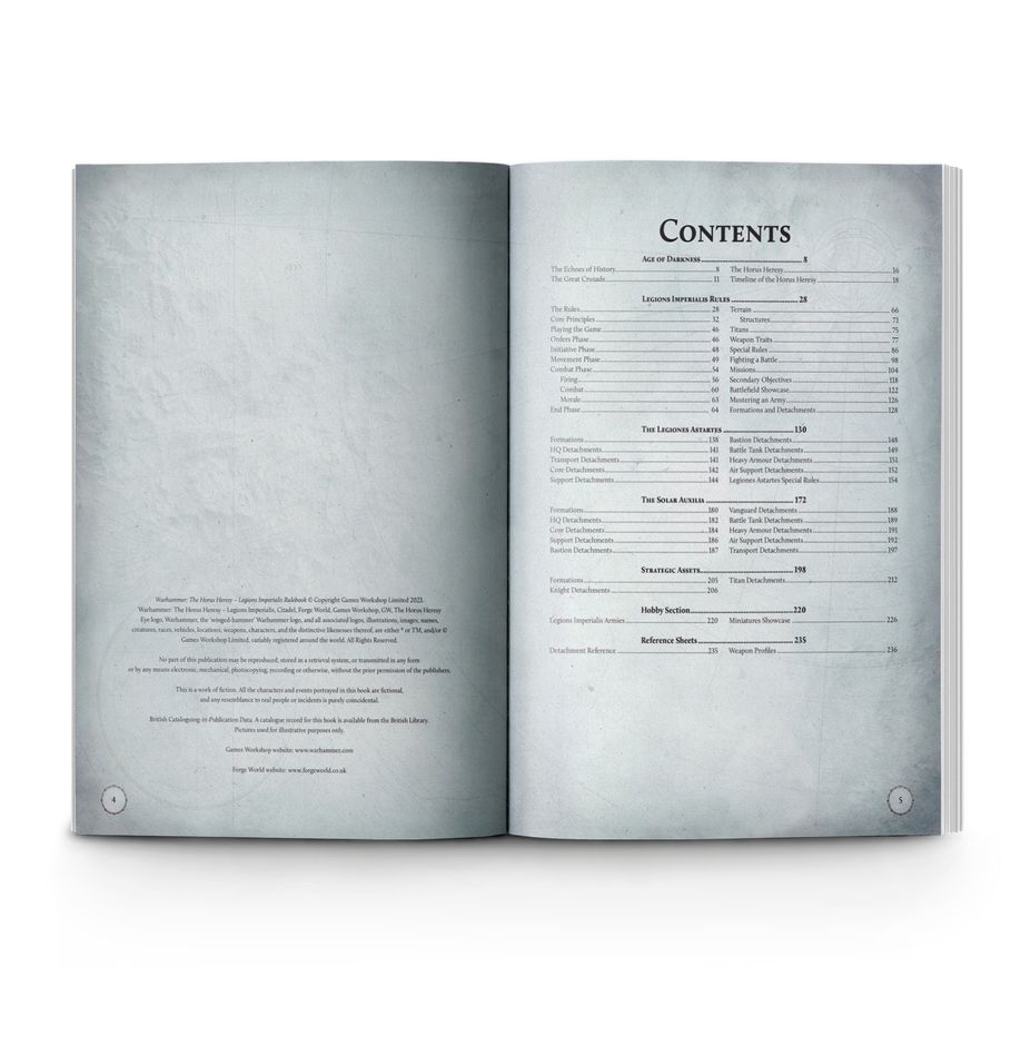 The Horus Heresy – Legions Imperialis Rulebook