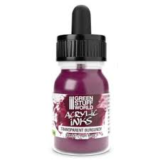 Acrylic Ink - Transparent Burgundy