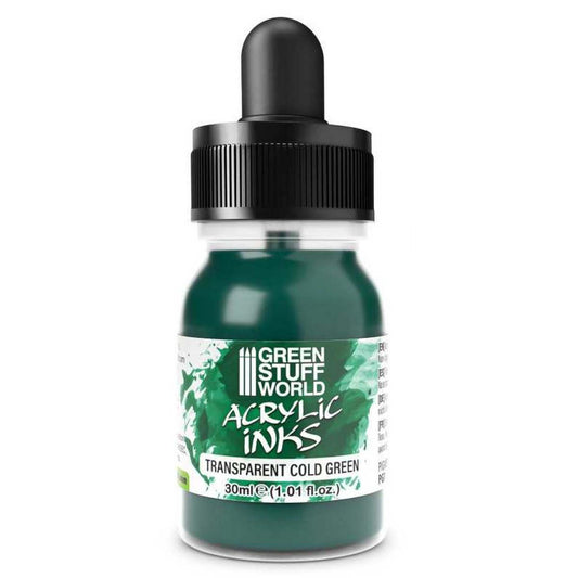 Acrylic Ink - Transparent Cold Green