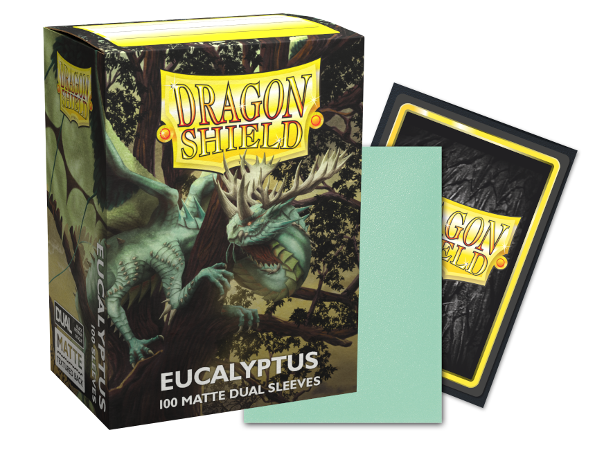 Dragon Shield Dual Matte - Eucalyptus (100 ct.)