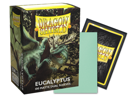Dragon Shield Dual Matte - Eucalyptus (100 ct.)