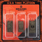 WOT U.S.A. Tank Platoon (M3 Lee, M4A1 75mm Sherman, M10 Wolverine