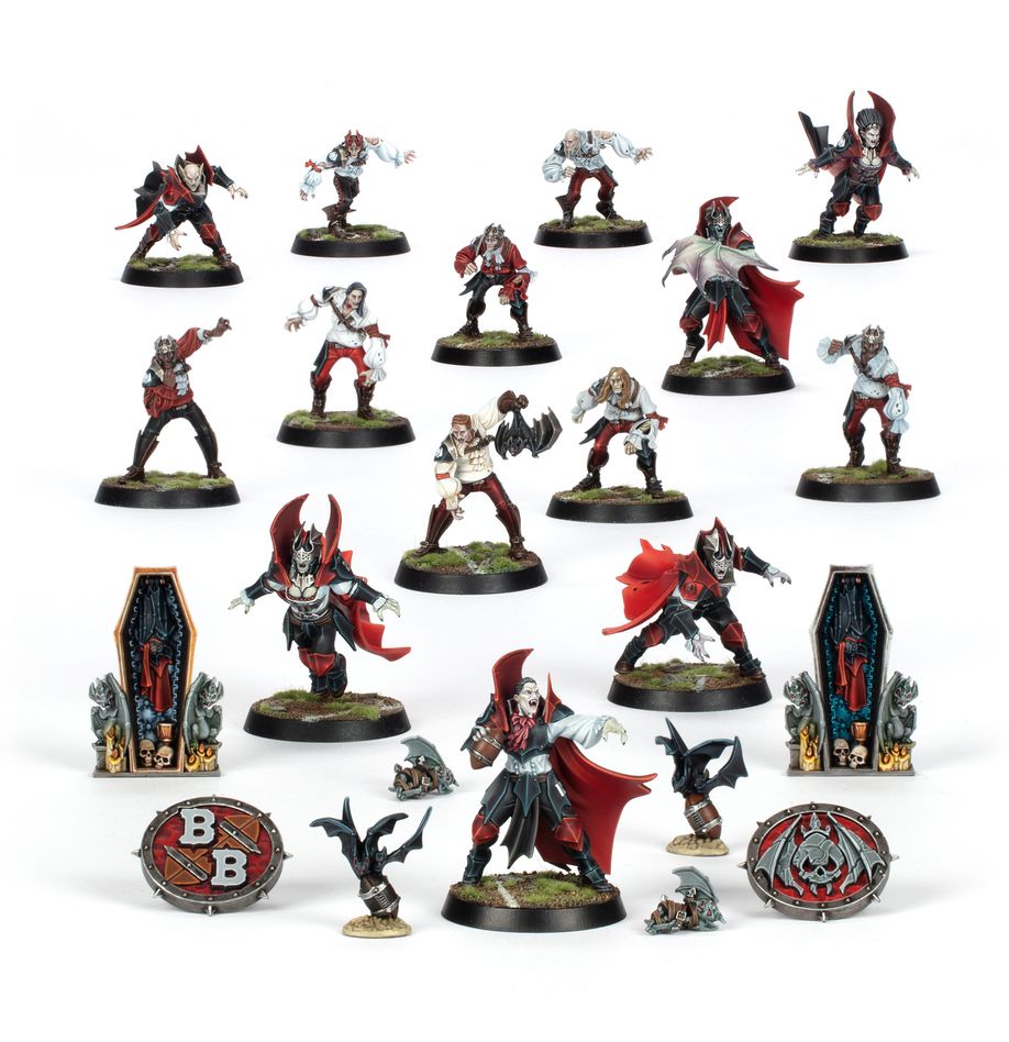 Vampire Blood Bowl Team The Drakfang Thirsters