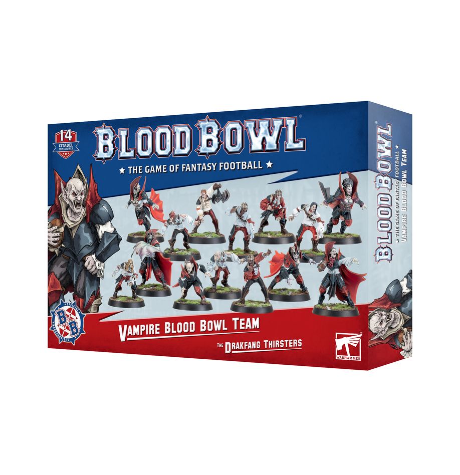 Vampire Blood Bowl Team The Drakfang Thirsters